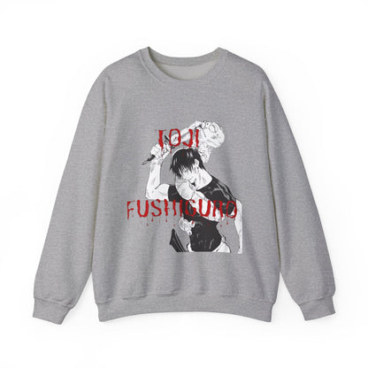 Toji Fushiguro Crewneck Sweatshirt — Anime Character Tribute