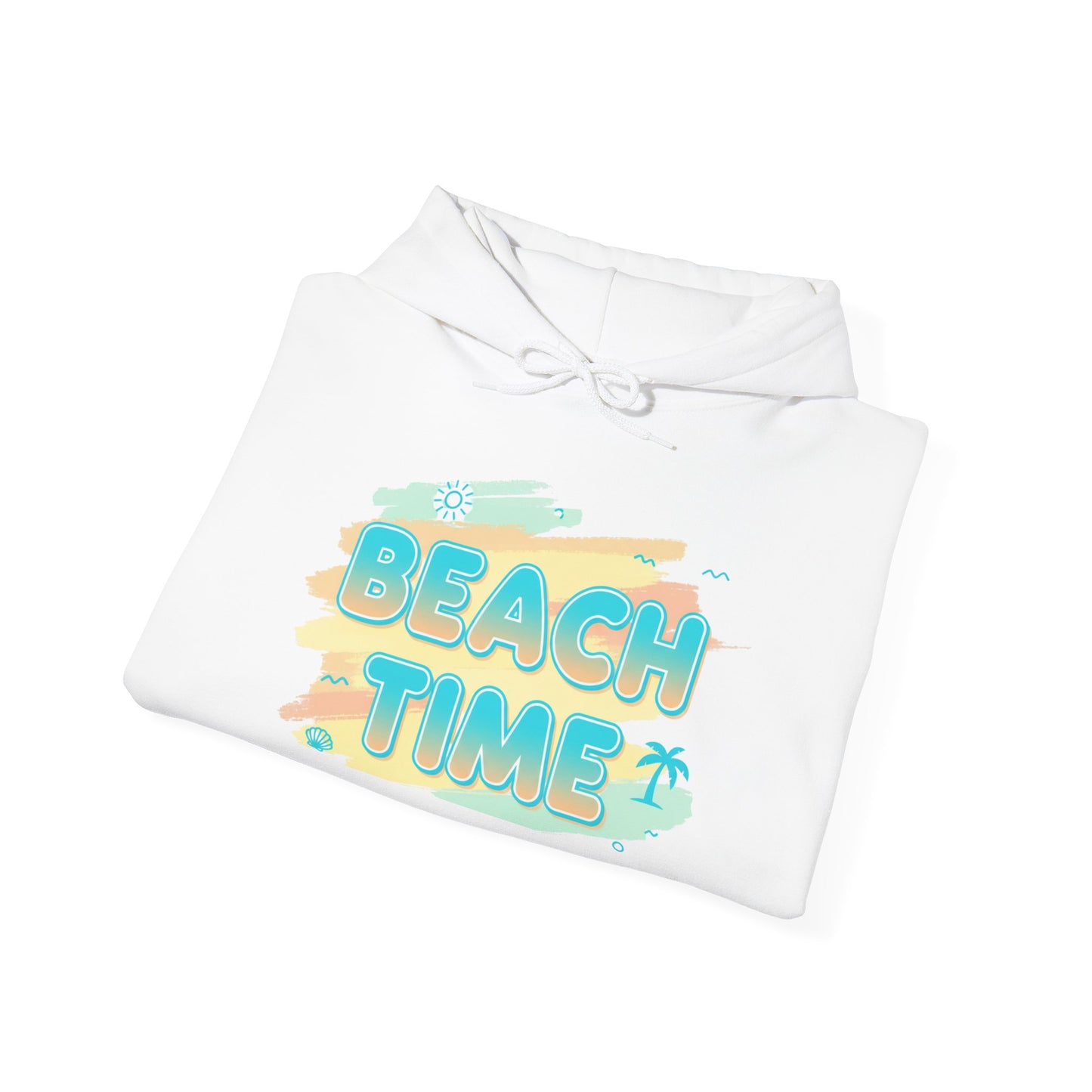 Beach Time Hoodie — Pleasant Mood Beach Vibes Sweatshirt