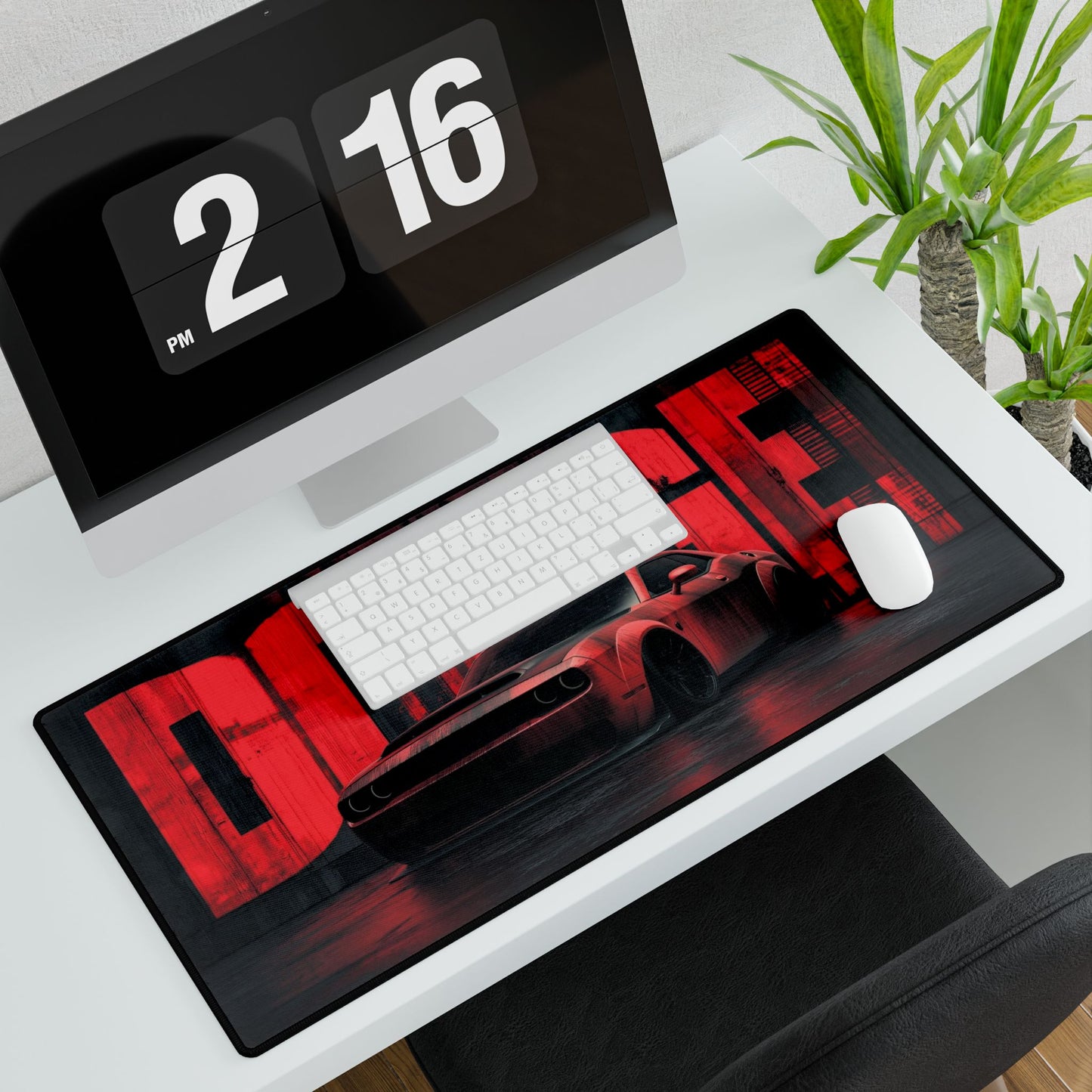 Dodge Desk Mat — Racing-Inspired Gamer Desk Mat