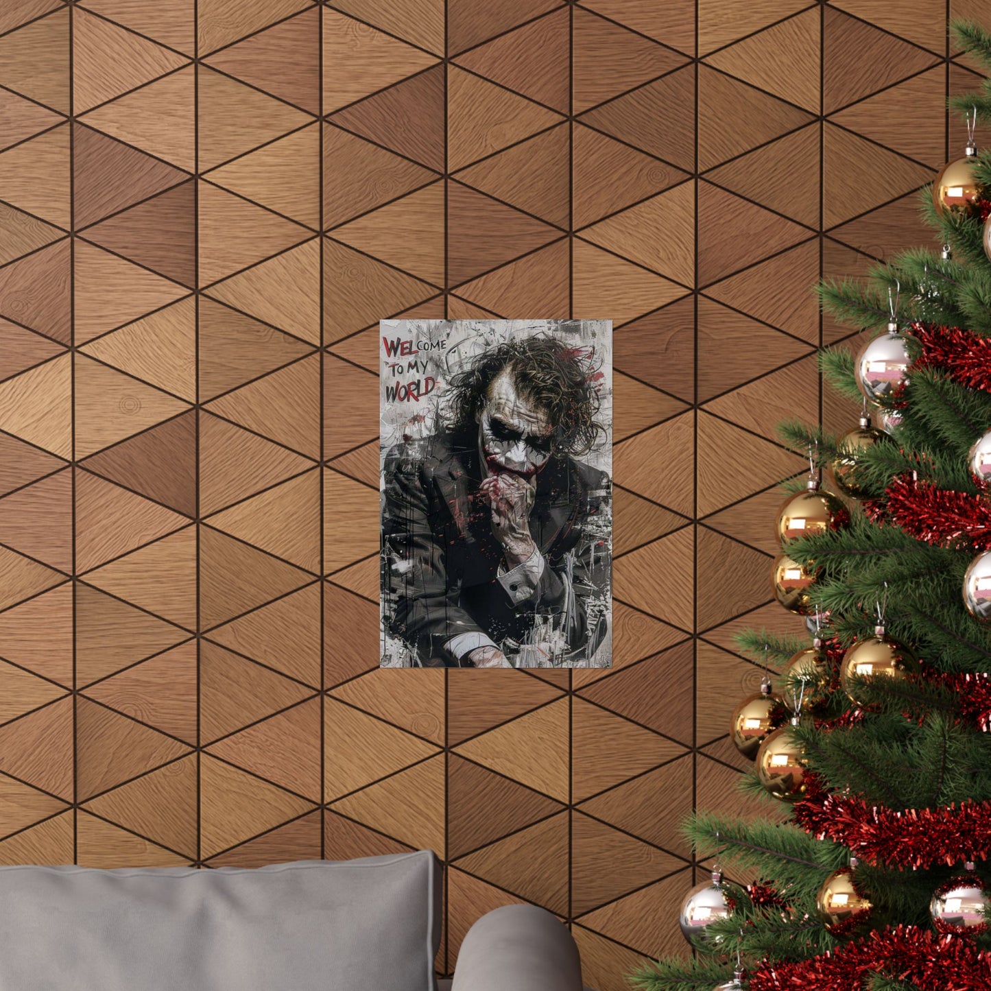 Joker Matte Poster — Vertical Wall Art