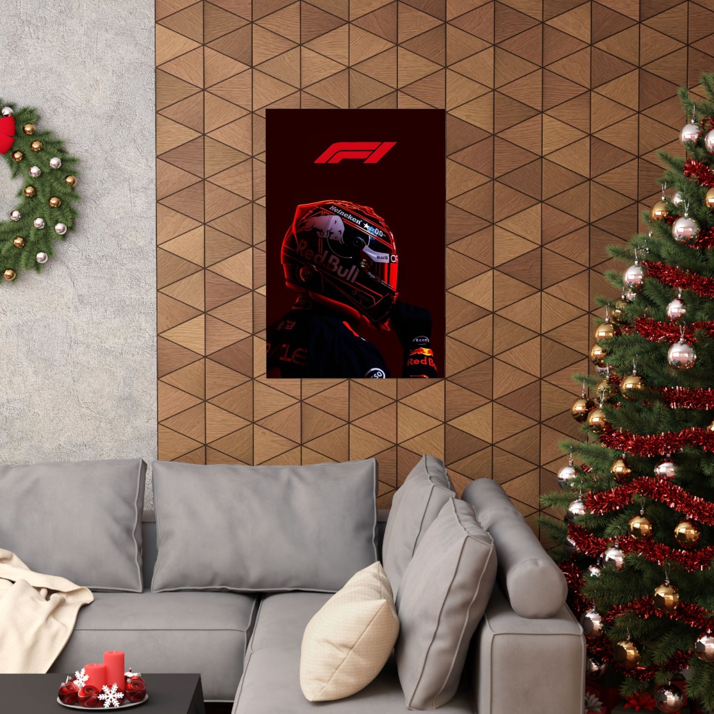 F1 Matte Vertical Poster — Formula 1 Wall Poster