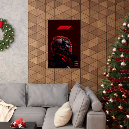 F1 Matte Vertical Poster — Formula 1 Wall Poster