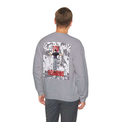 Toji Fushiguro Crewneck Sweatshirt — Anime Character Tribute