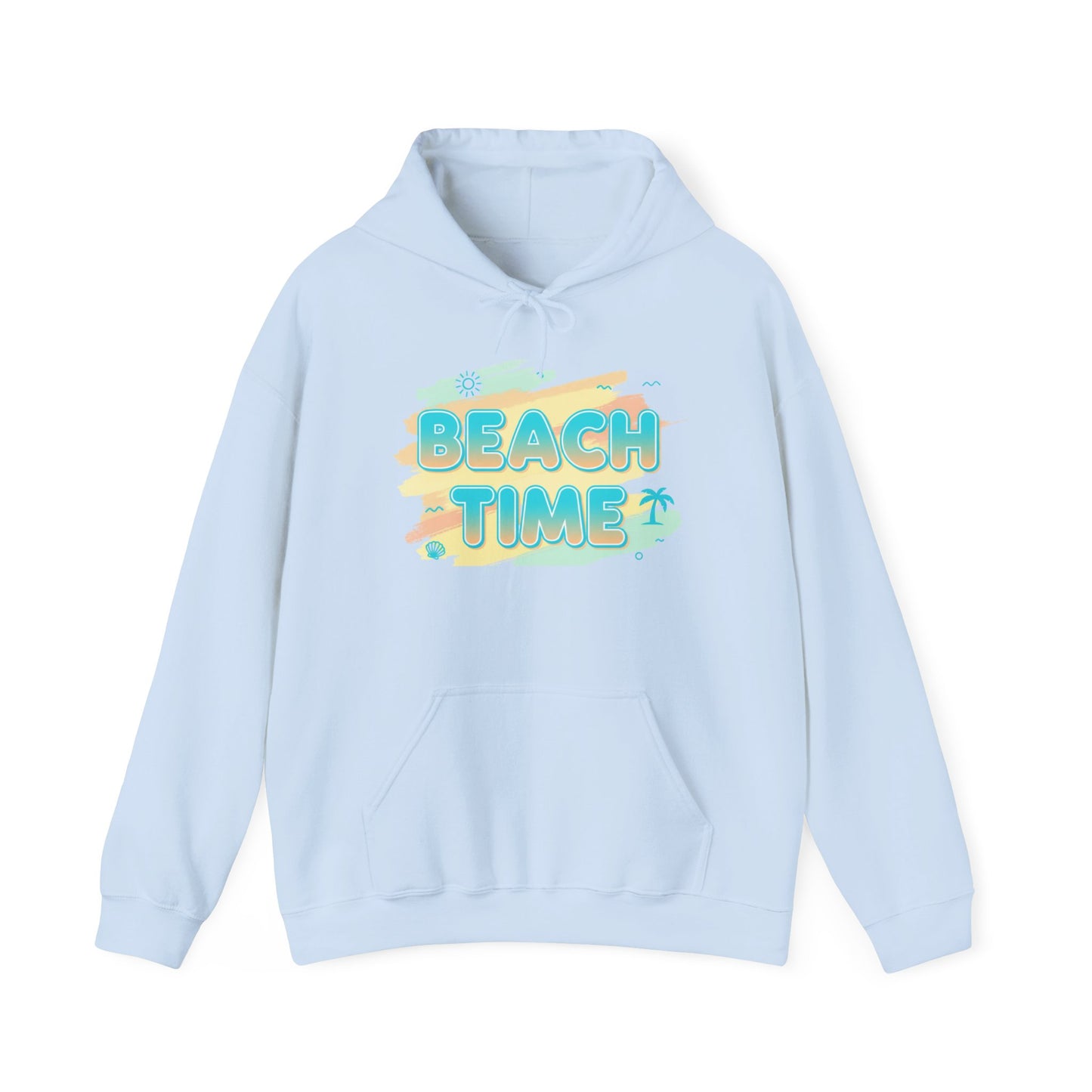 Beach Time Hoodie — Pleasant Mood Beach Vibes Sweatshirt