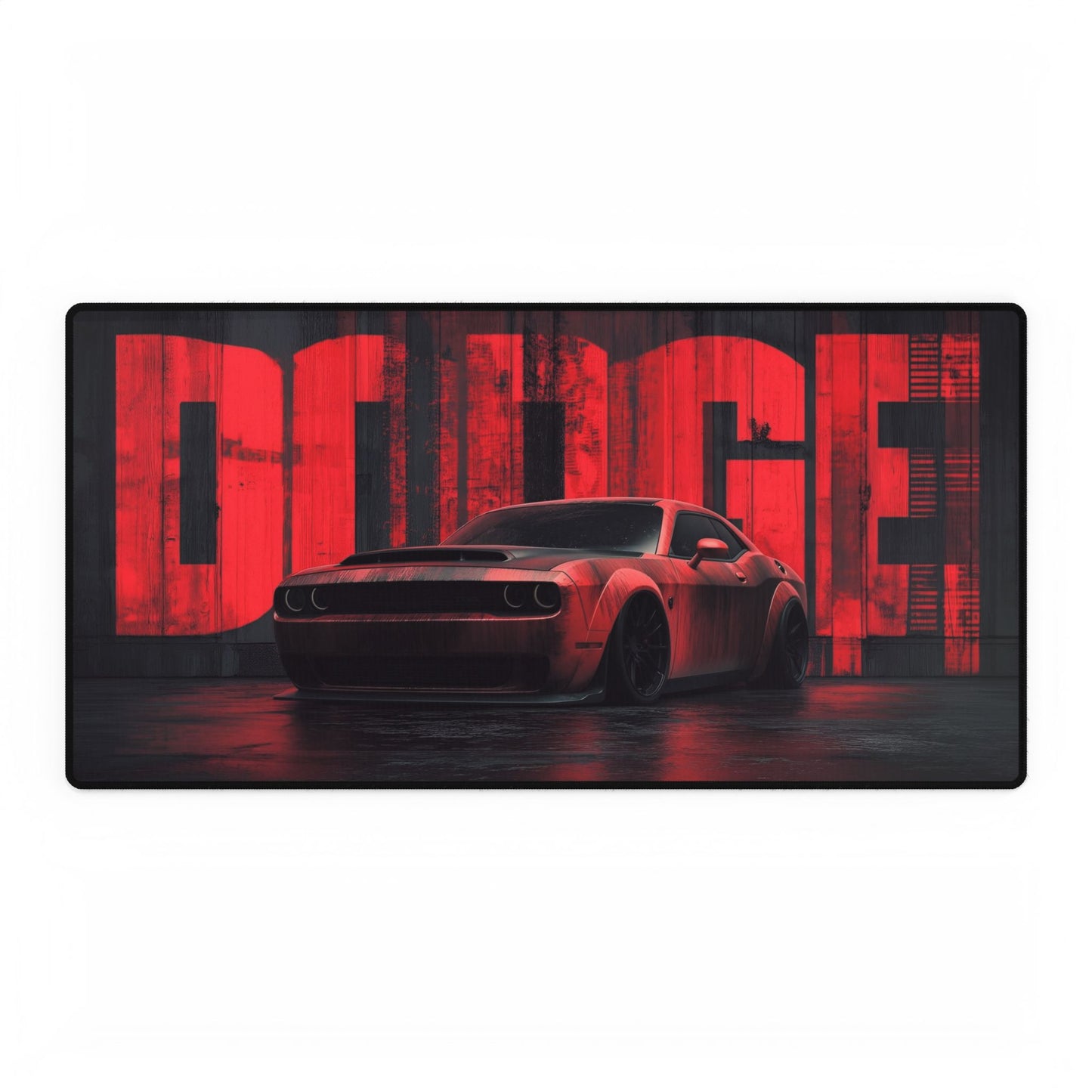 Dodge Desk Mat — Racing-Inspired Gamer Desk Mat