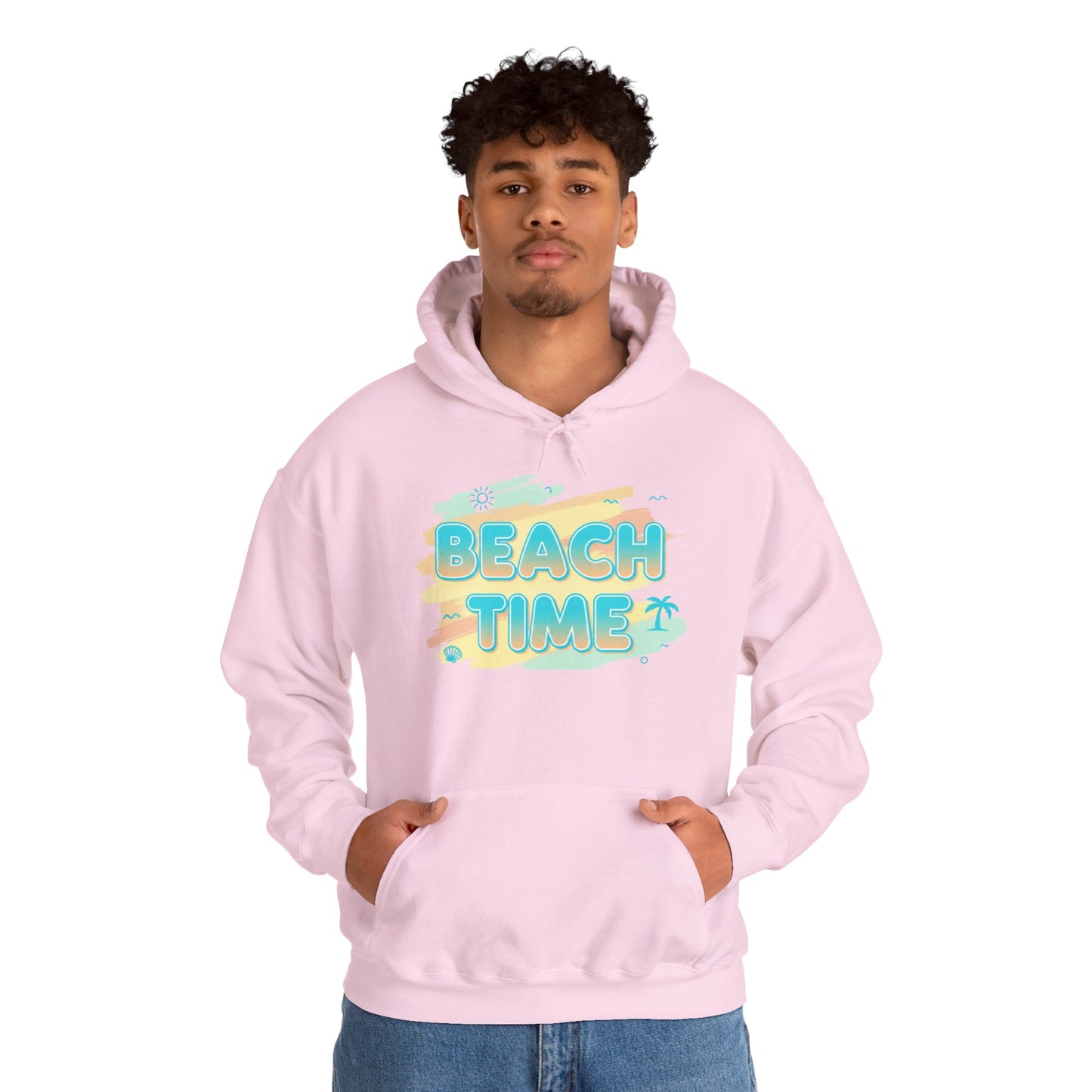 Beach Time Hoodie — Pleasant Mood Beach Vibes Sweatshirt