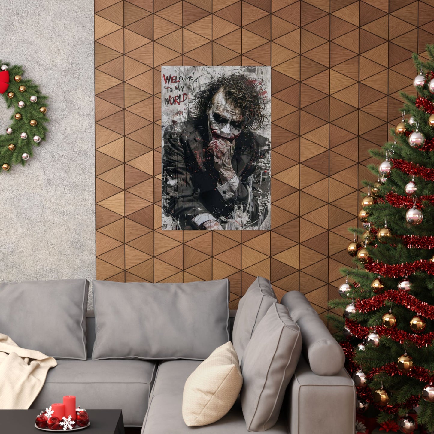 Joker Matte Poster — Vertical Wall Art