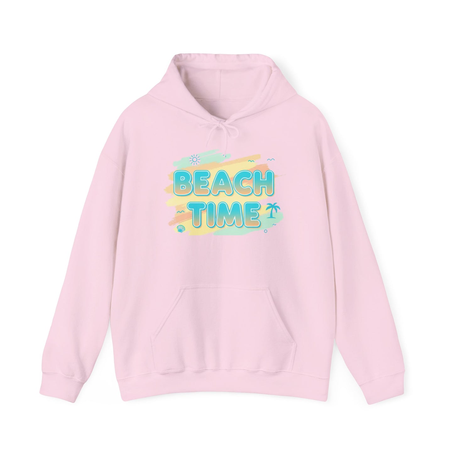 Beach Time Hoodie — Pleasant Mood Beach Vibes Sweatshirt