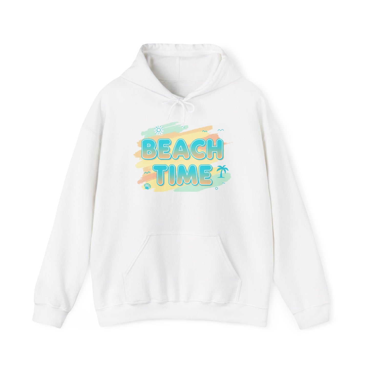 Beach Time Hoodie — Pleasant Mood Beach Vibes Sweatshirt