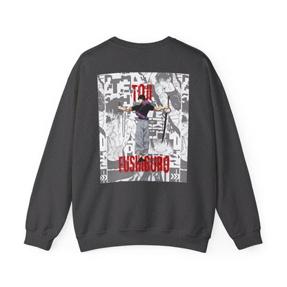 Toji Fushiguro Crewneck Sweatshirt — Anime Character Tribute