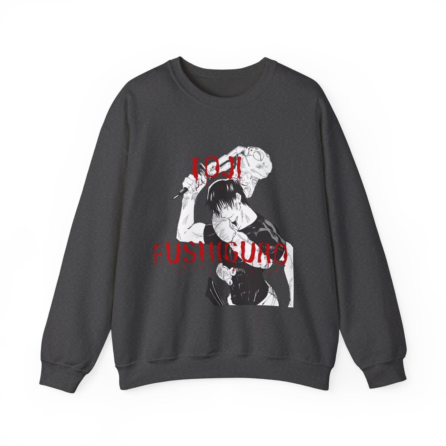 Toji Fushiguro Crewneck Sweatshirt — Anime Character Tribute