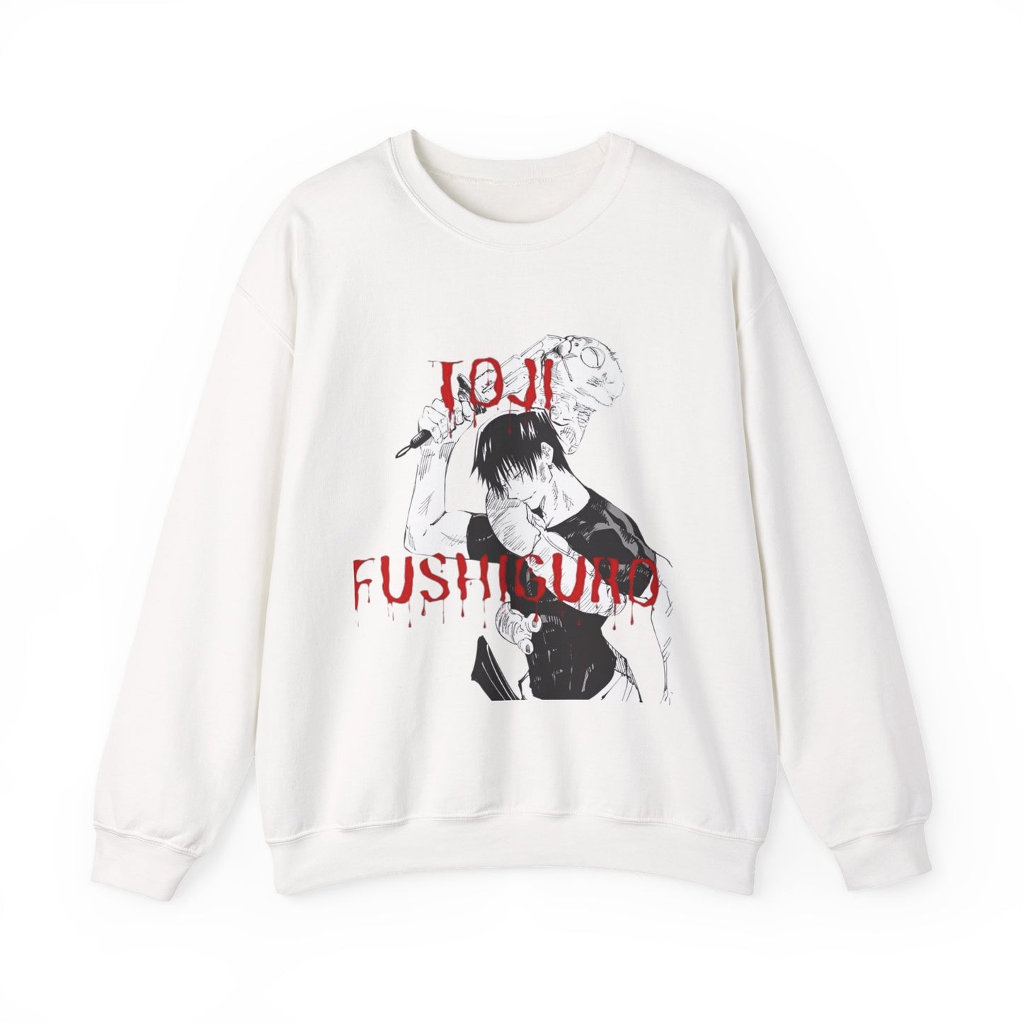 Toji Fushiguro Crewneck Sweatshirt — Anime Character Tribute