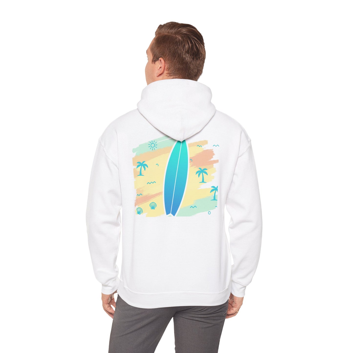 Beach Time Hoodie — Pleasant Mood Beach Vibes Sweatshirt