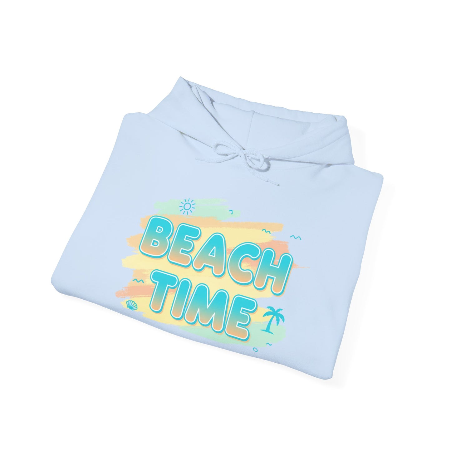 Beach Time Hoodie — Pleasant Mood Beach Vibes Sweatshirt